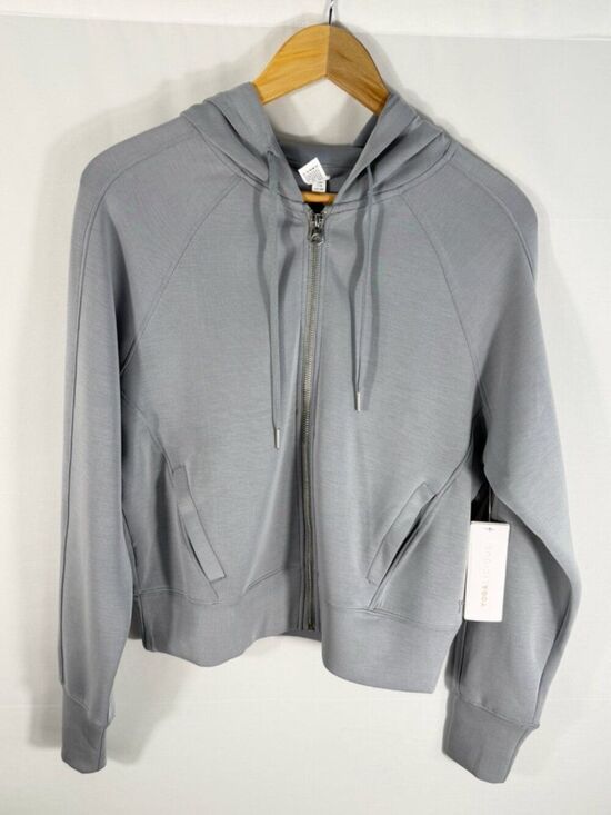 Yogalicious Tops - Yogalicious Full Zip Hoodie XS Athletic Lightweight Jacket Workout Athleisure